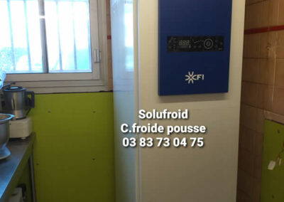 Installation chambre froide compact